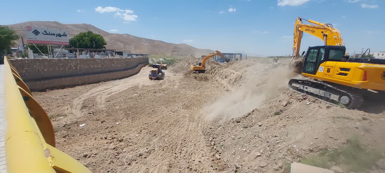 آغاز نهضت لایروبی و بازگشایی مسیلها و رودخانه ها در خراسان شمالی